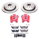 Power Stop 03-11 Lincoln Town Car Rear Z23 Evolution Sport Brake Kit w/Calipers (1x psbS4850, 1x psbK5293) thumbnail 2