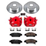 Power Stop 04-10 Toyota Sienna Rear Z23 Evolution Sport Brake Kit w/Calipers (1x psbS2872, 1x psbK5498) thumbnail 3