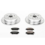 Power Stop 04-10 Toyota Sienna Rear Z23 Evolution Sport Brake Kit w/Calipers (1x psbS2872, 1x psbK5498) thumbnail 5
