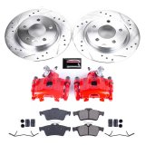 Power Stop 04-13 Mazda 3 Rear Z23 Evolution Sport Brake Kit w/Calipers (1x psbK129, 1x psbS2954A) thumbnail 2