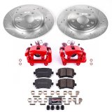 Power Stop 05-09 Audi A4 Rear Z23 Evolution Sport Brake Kit w/Calipers (1x psbS3414, 1x psbK4624) thumbnail 7