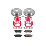 Power Stop 05-12 Nissan Pathfinder Rear Z23 Evolution Sport Brake Kit w/Calipers (1x psbS2994A, 1x psbK147) thumbnail 3