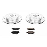 Power Stop 05-12 Nissan Pathfinder Rear Z23 Evolution Sport Brake Kit w/Calipers (1x psbS2994A, 1x psbK147) thumbnail 5