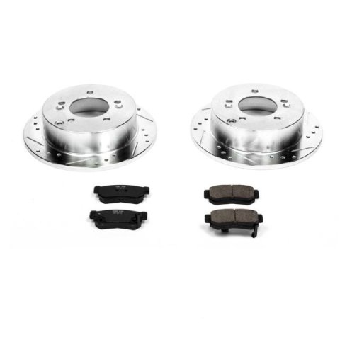 Power Stop 06-08 Hyundai Sonata Rear Z23 Evolution Sport Brake Kit w/Calipers (1x psbS3100, 1x psbK5214) thumbnail 5