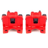 PowerStop Z23 Evolution Sport Brake Upgrade Kits with Calipers for 2007-2010 MOUNTAINEER, EXPLORER SPORT TRAC, 2006-2010 - KC1929 Rotors, Pads, Red Calipers, Drilled/Slotted Rotors, Z-23 Pads, Rear, Ford, Mercury, Kit thumbnail 3