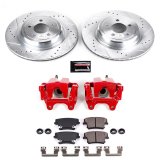 Power Stop 06-14 Dodge Charger Rear Z23 Evolution Sport Brake Kit w/Calipers (1x psbK5486, 1x psbS4992A) thumbnail 2