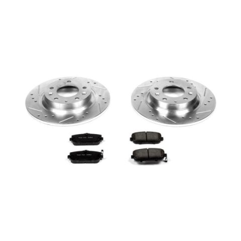 Power Stop 06-15 Mazda MX-5 Miata Rear Z23 Evolution Sport Brake Kit w/Calipers (1x psbK2451, 1x psbS3322) thumbnail 3