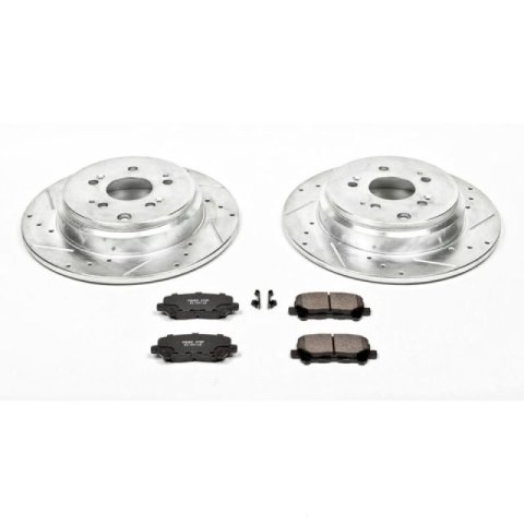 Power Stop 09-11 Honda Pilot Rear Z23 Evolution Sport Brake Kit w/Calipers (1x psbK4685, 1x psbS3824) thumbnail 7