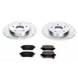 Power Stop 09-12 Dodge Journey Rear Z23 Evolution Sport Brake Kit w/Calipers (1x psbK4569, 1x psbS5176) thumbnail 2