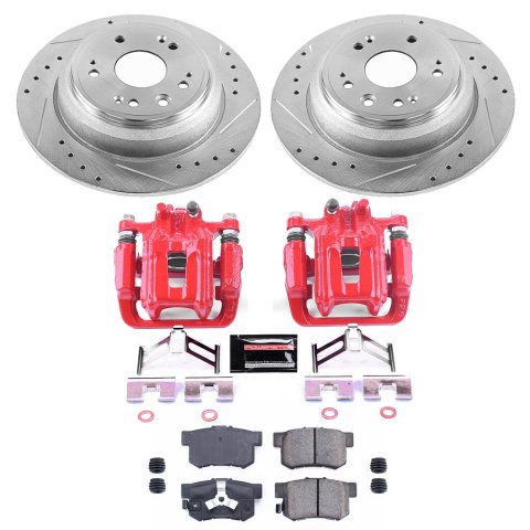 Power Stop 10-11 Honda Accord Crosstour Rear Z23 Evolution Sport Brake Kit w/Calipers (1x psbK5859, 1x psbS6886) thumbnail 5