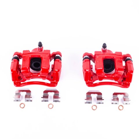 Power Stop 10-15 Hyundai Sonata Rear Z23 Evolution Sport Brake Kit w/Calipers (1x psbK5381, 1x psbS6456)
