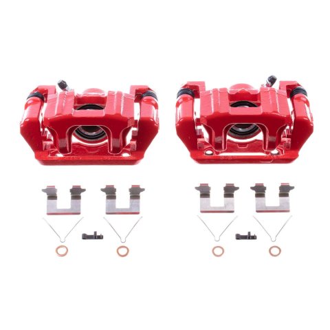 Power Stop 12-15 Honda Pilot Rear Z23 Evolution Sport Brake Kit w/Calipers (1x psbS3824, 1x psbK5839) thumbnail 3