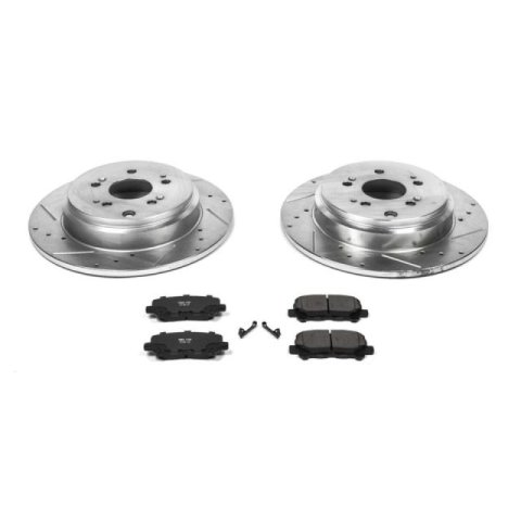 Power Stop 12-15 Honda Pilot Rear Z23 Evolution Sport Brake Kit w/Calipers (1x psbS3824, 1x psbK5839) thumbnail 6