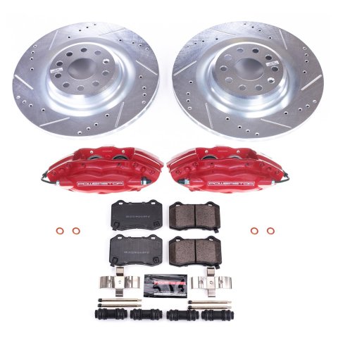 Power Stop 12-16 Tesla S Rear Z23 Evolution Sport Brake Kit w/Calipers (1x psbS5282, 1x psbK6799) thumbnail 3