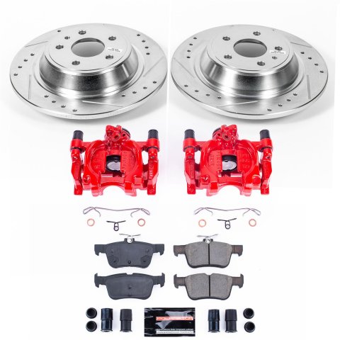 Power Stop 13-19 Ford Fusion Rear Z23 Evolution Sport Brake Kit w/Calipers (1x psbS5476, 1x psbK6559) thumbnail 7
