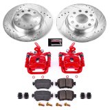 Power Stop 15-18 Volkswagen Golf Rear Z23 Evolution Sport Brake Kit w/Calipers (1x psbS7272, 1x psbK7053) thumbnail 2