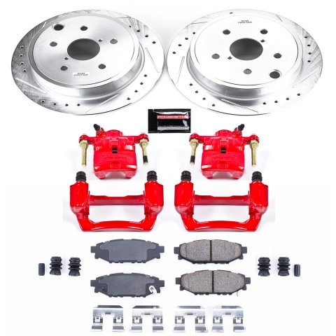 Power Stop 15-19 Subaru WRX Rear Z23 Evolution Sport Brake Kit w/Calipers (1x psbS3424, 1x psbK6977) thumbnail 2