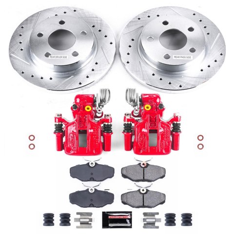 Power Stop 93-05 Ford Taurus Rear Z23 Evolution Sport Brake Kit w/Calipers (1x psbS4536, 1x psbK1298) thumbnail 5