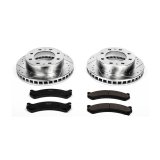Power Stop 2003 Chevrolet Silverado 1500 HD Front & Rear Z23 Evolution Sport Brake Kit w/Calipers (Bundled Kit) thumbnail 6