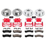 Power Stop 2004 Chevrolet Silverado 2500 HD Front & Rear Z23 Evolution Sport Brake Kit w/Calipers (Bundled Kit) thumbnail 8