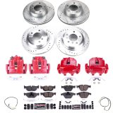 Power Stop 2007 BMW 328xi Front & Rear Z23 Evolution Sport Brake Kit w/Calipers (1x psbK3002, 1x psbS3242, 1x psbS3226, 1x psbK4589) thumbnail 2