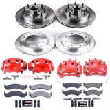 Power Stop 2007 Ford E-1500 Front & Rear Z23 Evolution Kit w/Calipers (Bundled Kit) thumbnail 4