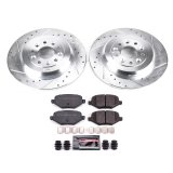 Power Stop 2009 Ford Flex Front & Rear Z23 Evolution Sport Brake Kit w/Calipers (1x psbK4744, 1x psbS5214, 1x psbK5509, 1x psbS5212) thumbnail 4