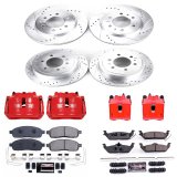 Power Stop 2009 Ford F-150 Front & Rear Z23 Evolution Sport Brake Kit w/Calipers (1x psbS4974A, 1x psbK5336, 1x psbS4858, 1x psbK1950) thumbnail 5