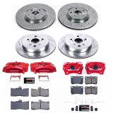 Power Stop 2011 Lexus GS350 Front & Rear Z23 Evolution Sport Brake Kit w/Calipers (1x psbK6353, 1x psbS3336, 1x psbK2977, 1x psbS3312) thumbnail 5