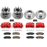 Power Stop 2012 Ford F-350 Super Duty Front & Rear Z23 Evolution Kit w/Calipers (Bundled Kit) thumbnail 3
