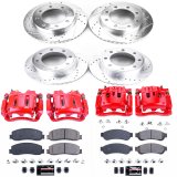 Power Stop 12-13 Ford F-250 Super Duty Front & Rear Z23 Evolution Kit w/Cals (Bundled Kit) thumbnail 3