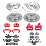 Power Stop 2013 Volkswagen Jetta Front & Rear Z23 Evolution Sport Brake Kit w/Calipers (1x psbK2259, 1x psbS2974A, 1x psbS6650, 1x psbK5671) thumbnail 5