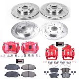Power Stop 2013 Honda Accord Front & Rear Z23 Evolution Sport Brake Kit w/Calipers (1x psbK5368, 1x psbK6777, 1x psbS7106, 1x psbS7096) thumbnail 2