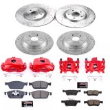 Power Stop 2017 Ford Escape Front & Rear Z23 Evolution Sport Brake Kit w/Calipers (1x psbS5476, 1x psbS5482, 1x psbK7723, 1x psbK7338) thumbnail 5