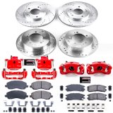 Power Stop 01-02 Chrysler Sebring Front & Rear Z23 Evolution Sport Brake Kit w/Calipers (1x psbK1678, 1x psbS2614, 1x psbK1203, 1x psbS1692) thumbnail 4