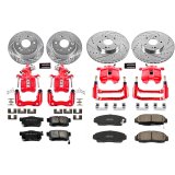 Power Stop 01-03 Acura CL Front & Rear Z23 Evolution Sport Brake Kit w/Calipers (1x psbS2588, 1x psbK2292, 1x psbS2584, 1x psbK2383) thumbnail 7