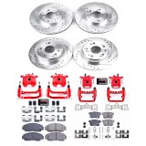 Power Stop 02-04 Acura RL Front & Rear Z23 Evolution Sport Brake Kit w/Calipers (1x psbS2596, 1x psbS2584, 1x psbK4989, 1x psbK2309) thumbnail 2