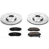 Power Stop 02-04 Acura RL Front & Rear Z23 Evolution Sport Brake Kit w/Calipers (1x psbS2596, 1x psbS2584, 1x psbK4989, 1x psbK2309) thumbnail 5