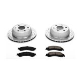 Power Stop 02-06 Cadillac Escalade Front & Rear Z23 Evolution Sport Brake Kit w/Calipers (1x psbK2046, 1x psbS4728, 1x psbS4764, 1x psbK2009) thumbnail 5