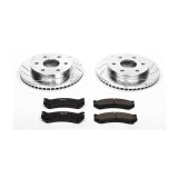 Power Stop 02-06 Cadillac Escalade Front & Rear Z23 Evolution Sport Brake Kit w/Calipers (1x psbK2046, 1x psbS4728, 1x psbS4764, 1x psbK2009) thumbnail 6