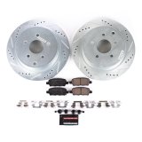 Power Stop 03-05 Infiniti FX35 Front & Rear Z23 Evolution Sport Brake Kit w/Calipers (1x psbS2876, 1x psbK2427, 1x psbS2786, 1x psbK091) thumbnail 4
