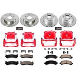 Power Stop 03-06 Cadillac Escalade Front & Rear Z23 Evolution Sport Brake Kit w/Calipers (1x psbS4940, 1x psbS4728, 1x psbK2047, 1x psbK2009) thumbnail 7