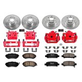Power Stop 03-06 Subaru Baja Front & Rear Z23 Evolution Sport Brake Kit w/Calipers (1x psbS2682B, 1x psbS2582, 1x psbK3124, 1x psbK2373) thumbnail 2