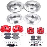 Power Stop 03-08 Honda Pilot Front & Rear Z23 Evolution Sport Brake Kit w/Calipers (1x psbS2674, 1x psbK2302, 1x psbK2382, 1x psbS2670) thumbnail 5