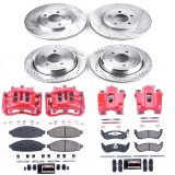 Power Stop 03-11 Ford Crown Victoria Front & Rear Z23 Evolution Sport Brake Kit w/Calipers (1x psbK1368, 1x psbS4840, 1x psbS4850, 1x psbK1364) thumbnail 4