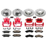 Power Stop 04-05 Buick Rainier Front & Rear Z23 Evolution Sport Brake Kit w/Calipers (1x psbK2061, 1x psbS4798, 1x psbS4804, 1x psbK2050) thumbnail 7