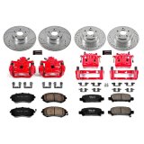 Power Stop 04-06 Subaru Baja Front & Rear Z23 Evolution Sport Brake Kit w/Calipers (1x psbS2682B, 1x psbS2582, 1x psbK3124, 1x psbK3038) thumbnail 7