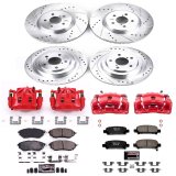 Power Stop 05-09 Subaru Legacy Front & Rear Z23 Evolution Sport Brake Kit w/Calipers (1x psbK285, 1x psbS3348, 1x psbK219, 1x psbS3104) thumbnail 4