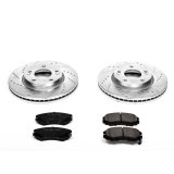 Power Stop 05-09 Hyundai Tucson Front & Rear Z23 Evolution Sport Brake Kit w/Calipers (1x psbS3100, 1x psbK5213, 1x psbS2996, 1x psbK165) thumbnail 6