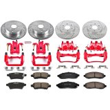 Power Stop 05-12 Nissan Pathfinder Front & Rear Z23 Evolution Sport Brake Kit w/Calipers (1x psbK142, 1x psbS2994A, 1x psbK147, 1x psbS3122A) thumbnail 7